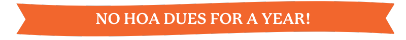 no hoa dues banner